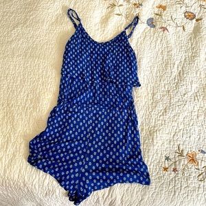 Blue romper